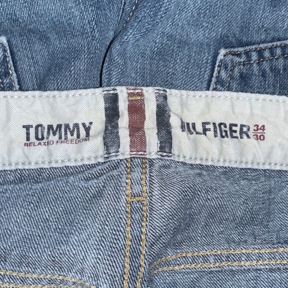 Tommy Hilfiger Blue Relaxed Jeans Men’s Size 34 x 30 - Picture 4 of 4